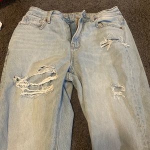 American eagle womens boyfriend jeans size 0